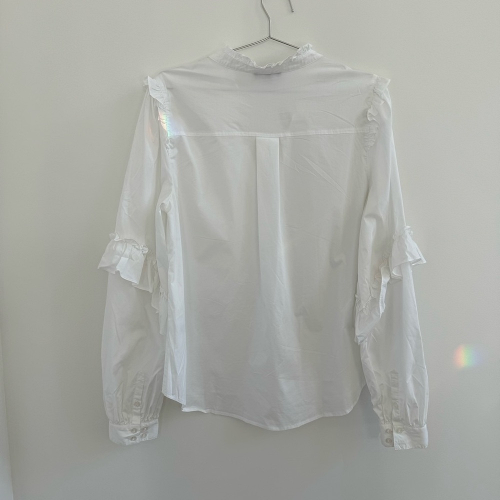 Generation Love White Ruffle Blouse - Picture 4 of 6